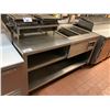 Image 1 : QUEST METAL 63"W X 30"D X 35"H STAINLESS STEEL COMMERCIAL TABLE WITH HATCO DUAL HEATED WELL