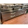 Image 2 : BEVERAGE-AIR WTRCS84-1 STAINLESS STEEL 4 DRAWER COMMERCIAL MOBILE CHEF BASE
