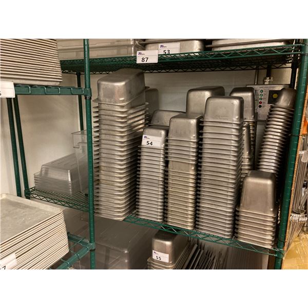 ASSORTED STAINLESS STEEL & PLASTIC COMMERCIAL INSERTS