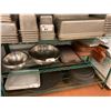 Image 1 : PIZZA TRAYS, CAST IRON GRIDDLES, & STAINLESS STEEL MIXING BOWLS