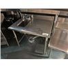 Image 1 : STAINLESS STEEL 36"W X 25"D X 30"H SINGLE SINK PREPARATION TABLES WITH FAUCET