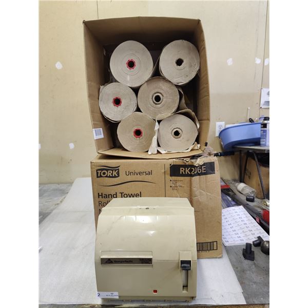 Georgia-Pacific Towelsaver Senior Paper Towel Dispenser with Paper Towel