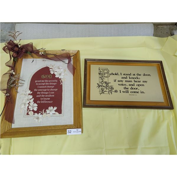 Prayer Artworks (2 pc)