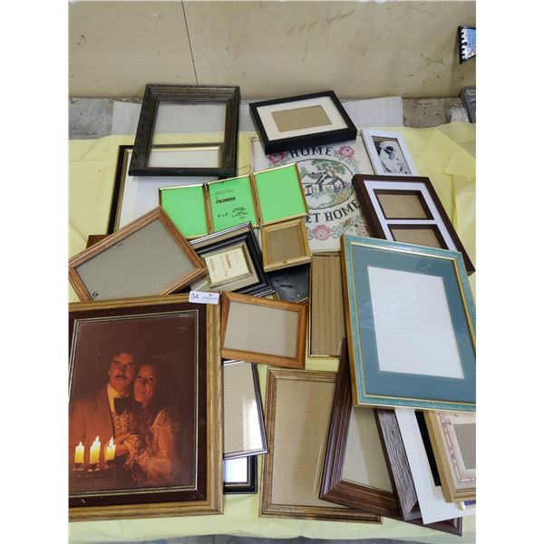 Assorted Picture Frames