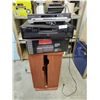 Image 1 : Tape Recorder, Satellite  Receiver, CD Player, CD Organizer & Cabinet