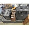 Image 1 : Storage Chest with Assorted Luggage