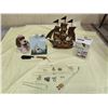 Image 1 : Costume Jewelry, Assorted Decor & Distressed Ivory Finishing Kit