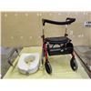 Image 1 : Walker & Raised Toilet Seat
