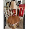 Image 1 : Coffee Table & Hexagonal Side Tables with 2 Beautiful Lamps