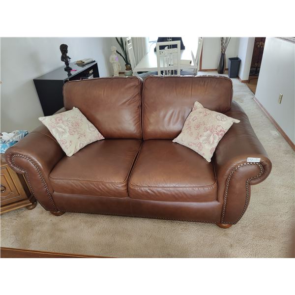 Natuzzi Leather Couch