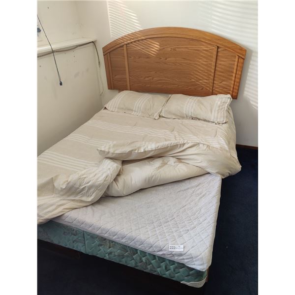Queen Bed with Under-Bed Storage & Dresser