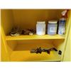 Image 2 : Shop Orgnizer & Shelving Unit (with assorted home supplies)