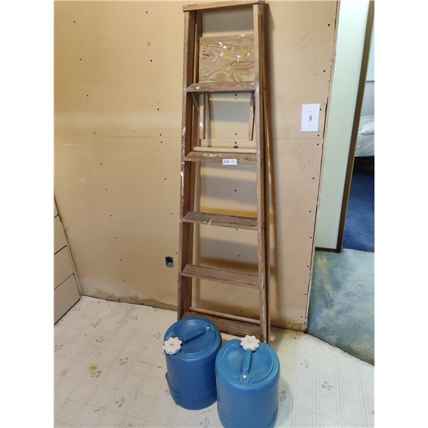 Ladder & Water Jugs