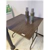Image 1 : Old Stanley Thermoses (2pc) and Square Table