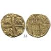 Image 1 : Lima, Peru, cob 4 escudos, 1750R, from the Luz (1752).