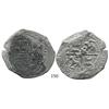 Image 1 : Mexico City, Mexico, cob 8 reales, Philip II, assayer F on both sides of shield (unique).