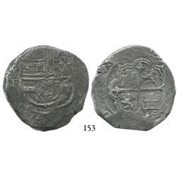 Mexico City, Mexico, cob 8 reales, Philip II, oMF.