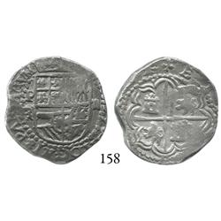 Potosí, Bolivia, cob 2 reales, Philip III, P-R (Ramos).