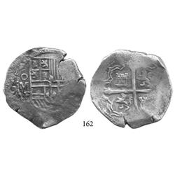 Mexico City, Mexico, cob 8 reales, Philip III, oMF.