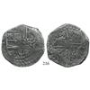 Image 1 : Potosí, Bolivia, cob 8 reales, Philip III, assayer T, Grade 1.