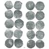 Image 1 : Lot of 10 Potosí, Bolivia, cob 8 reales, Philip III, assayers R, Q (2), M, T (3), and not visible (3
