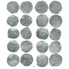 Image 1 : Lot of 10 Potosí, Bolivia, cob 8 reales, Philip III, assayers Q (2), T (2), and not visible (6), all