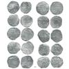 Image 1 : Lot of 10 Potosí, Bolivia, cob 8 reales, Philip III, assayers Q (2), T (3), and not visible (5), all