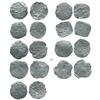 Image 1 : Lot of 9 Potosí, Bolivia, cob 8 reales, Philip II/III, assayers B (2), Q, M, T and not visible (4),