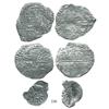 Image 1 : Lot of 3 Potosí, Bolivia, cob 8 reales, Philip III, assayers not visible, two Grade 4 and one fragme