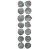 Image 1 : Lot of 7 Potosí, Bolivia, cob 4 reales, Philip III, assayers Q, T, and not visible (5), all Grade 1.