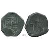 Image 1 : Bogotá, Colombia, cob 8 reales, 1651PoRMS, rare and choice, Plate Coin in The Practical Book of Cobs