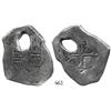 Image 1 : Mexico City, Mexico, cob 8 reales, Charles II, assayer not visible, with natural bubble-hole.