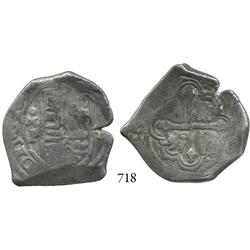 Mexico City, Mexico, cob 4 reales, Philip IV, oMP.