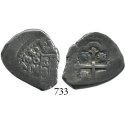 Mexico City, Mexico, cob 2 reales, 1731/0F.