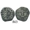 Image 1 : Lima, Peru, cob 1/2 real, 1699.