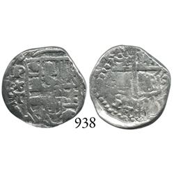 Potosí, Bolivia, cob 1 real, Philip III, P+T.
