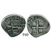 Image 1 : Potosí, Bolivia, cob 1 real, 1627P/T, unique and unlisted.