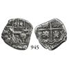 Image 1 : Potosí, Bolivia, cob 1 real, Philip IV, P-TR (large).