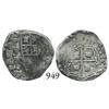 Image 1 : Potosí, Bolivia, cob 1 real, 1645T, rare.