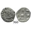 Image 1 : Potosí, Bolivia, cob 1/2 real, Philip II, assayer B (5th period), borders of x's.