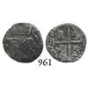 Image 1 : Potosí, Bolivia, cob 1/2 real, Philip III, P to left, R to right.