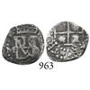 Image 1 : Potosí, Bolivia, cob 1/2 real, Philip III, assayer M.