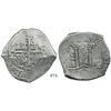 Image 1 : Potosí, Bolivia, cob 8 reales, 1664E.