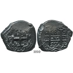 Potosí, Bolivia, cob 8 reales, 1752q.