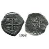 Image 1 : Potosí, Bolivia, cob 2 reales, 1744q.