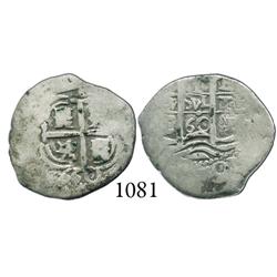 Potosí, Bolivia, cob 1 real, 1660E.