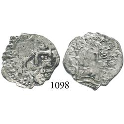 Potosí, Bolivia, cob 1 real, 1676E.
