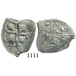 Potosí, Bolivia, cob 1 real, 1686VR.