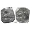 Image 1 : Seville, Spain, cob 8 reales, (16)47R, very rare.