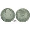 Image 1 : Bogotá, Colombia, bust 1 real, Ferdinand VII, 1816FJ.
